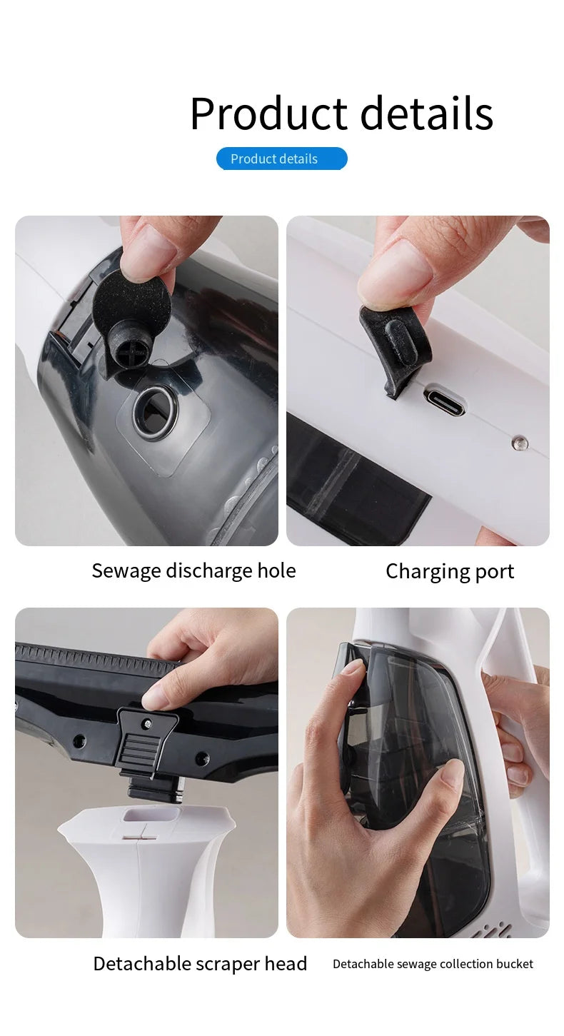 Cordless Electric Window Cleaner