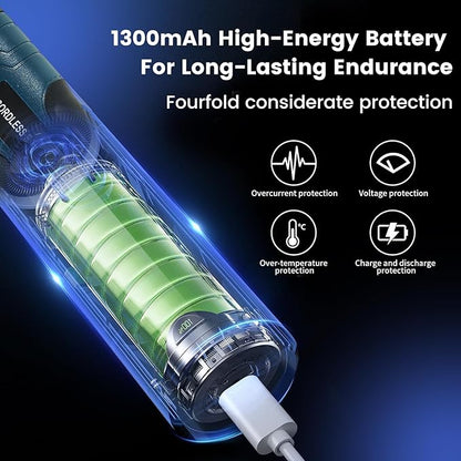 Rechargeable Cordless Electric Screwdriver Set