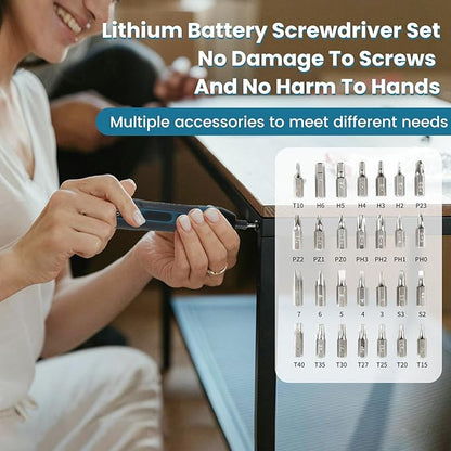 Rechargeable Cordless Electric Screwdriver Set