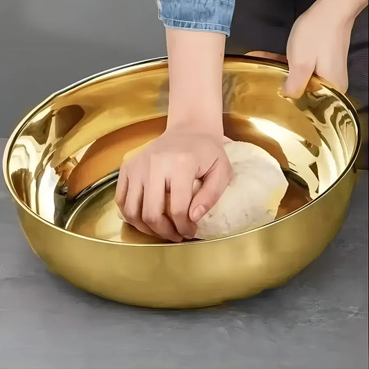 Large Capacity Stainless Steel Mixing Bowl