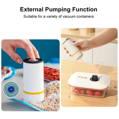 Portable USB Vacuum Food Sealer