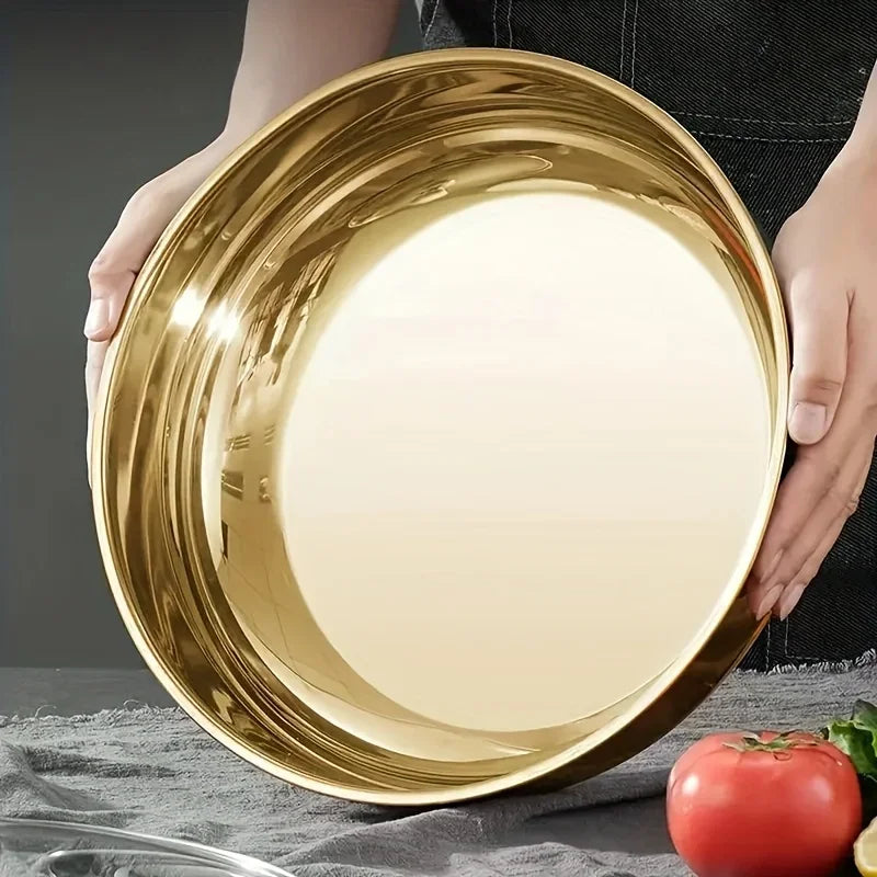 Large Capacity Stainless Steel Mixing Bowl