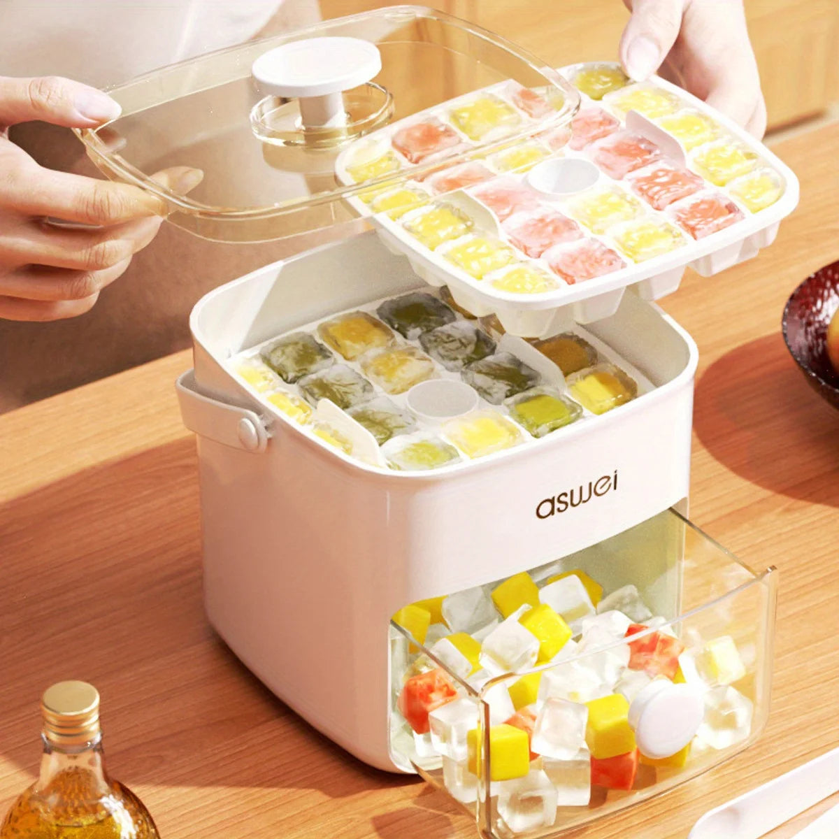 Quick Release 48-Cube Ice Tray