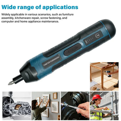 Rechargeable Cordless Electric Screwdriver Set