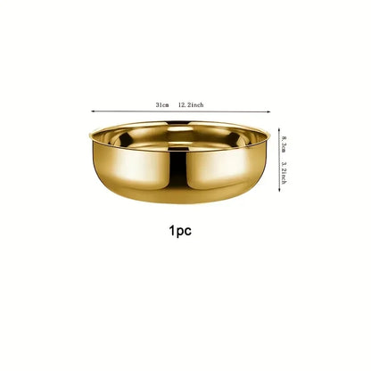 Large Capacity Stainless Steel Mixing Bowl