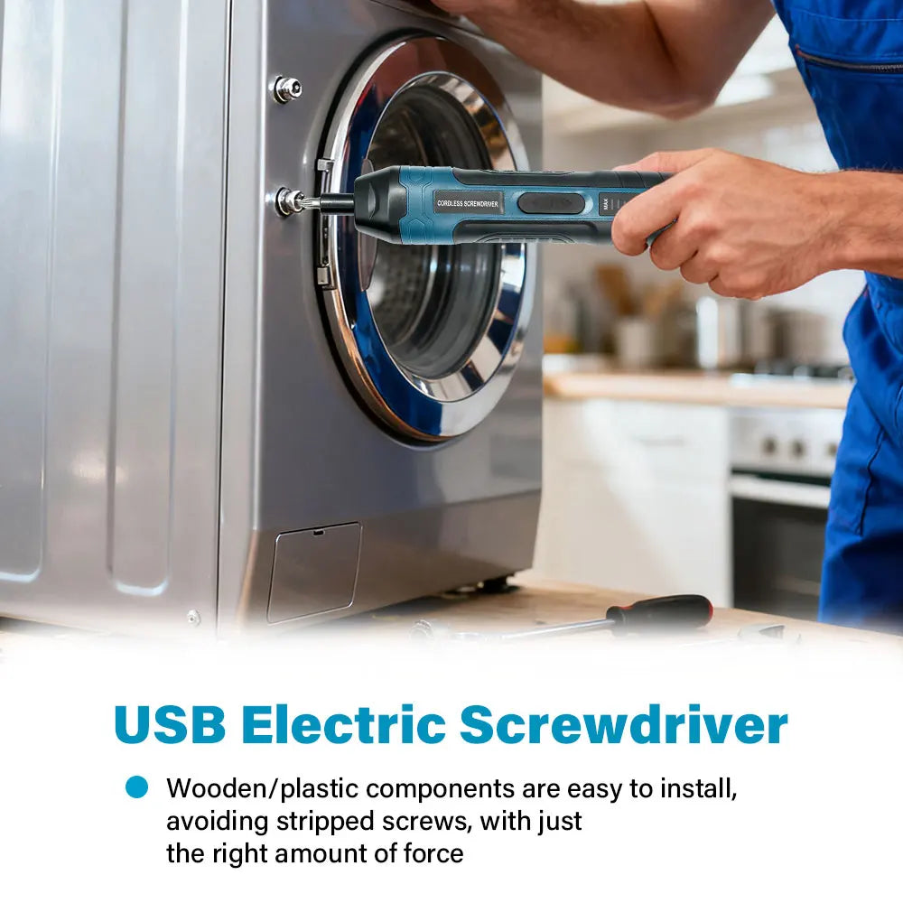 Rechargeable Cordless Electric Screwdriver Set