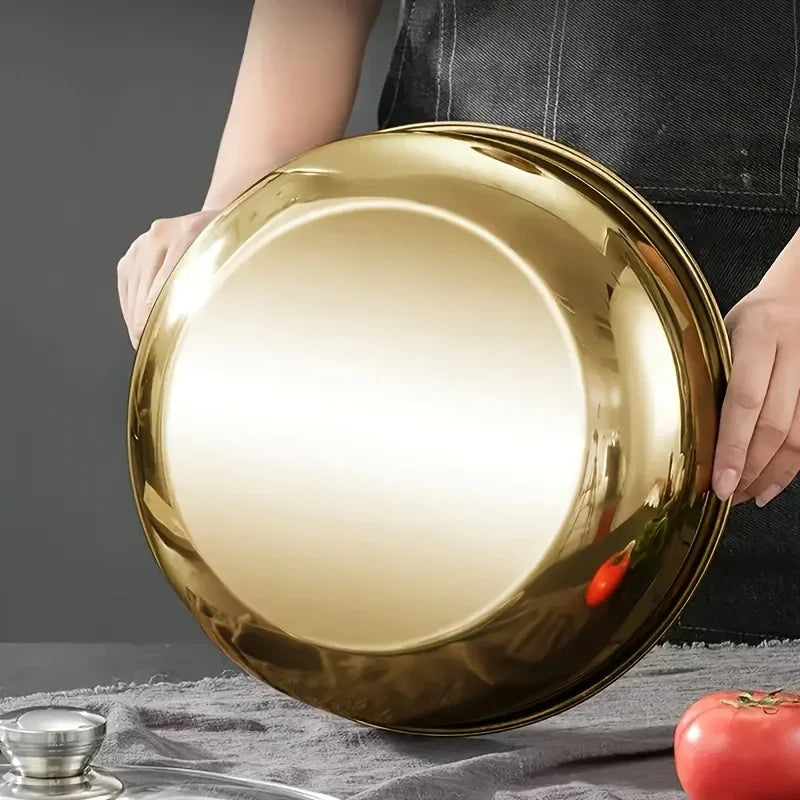 Large Capacity Stainless Steel Mixing Bowl