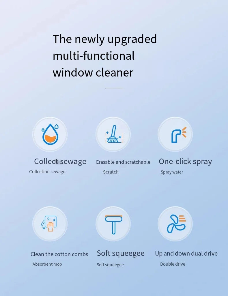 Cordless Electric Window Cleaner